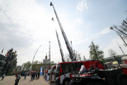 Международная выставка "Пожарная безопасность" в Москве
