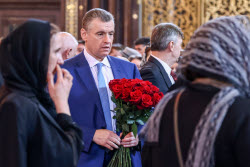 Прощание со скульптором Зурабом Церетели в Москве