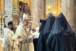 Mass for Pope Francis held in Jerusalem