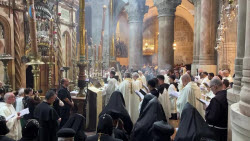 VIDEO. Mass for Pope Francis held in Jerusalem