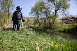 Demining of Lugan River in Lugansk People's Republic