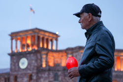 Torchlight procession ahead of Armenian Genocide Remembrance Day in Yerevan