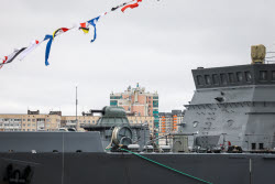 Polyarny minesweeper launched in St Petersburg