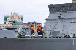 Polyarny minesweeper launched in St Petersburg