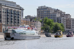 Открытие сезона речной навигации в Москве