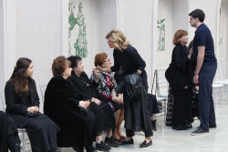 Прощание со скульптором Зурабом Церетели в Тбилиси