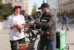 St George Ribbon event in Moscow