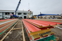 Fish processing plant in Sakhalin Region, Russia