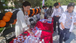 VIDEO. Victory Dictation event in Bishkek