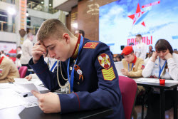 Victory Dictation event in Moscow