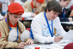 Victory Dictation event in Moscow