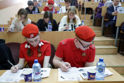 Victory Dictation event in Novosibirsk