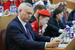 Victory Dictation event in Novosibirsk