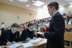 Victory Dictation event in Novosibirsk