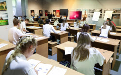 Victory Dictation event in Melitopol