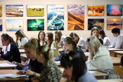 Victory Dictation event in Melitopol