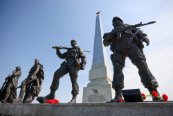 Victory Dictation event in Lugansk