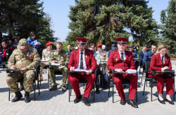Victory Dictation event in Lugansk