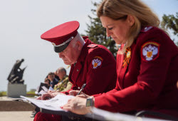 Victory Dictation event in Lugansk