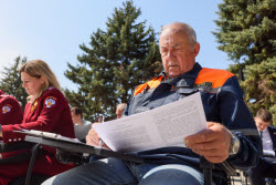Victory Dictation event in Lugansk