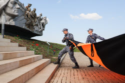 Victory Dictation event in Donetsk People's Republic