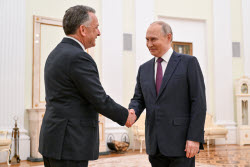 Russian President Putin meets with US Special Envoy Witkoff