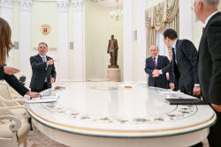 Russian President Putin meets with US Special Envoy Witkoff