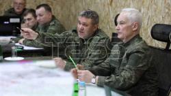 ВИДЕО. Инспектирование министром обороны РФ Белоусовым пункта группировки войск "Курск"