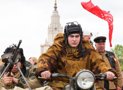 (+ВИДЕО) Московский мотофестиваль