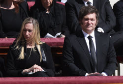 World Leaders At The Funeral Of Pope Francis - Vatican