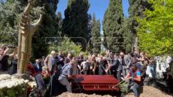 VIDEO. Burial of sculptor Zurab Tsereteli in Tbilisi, Georgia