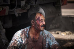 Explosion at Rajaie port in city of Bandar Abbas southern Iran