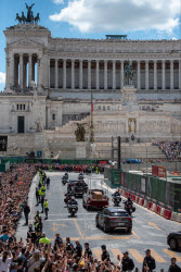 **NO WEB AND NEWSPAPERS ONLY FOR ITALY** Rome, Death Of Pope Francis - The Funeral, The Procession