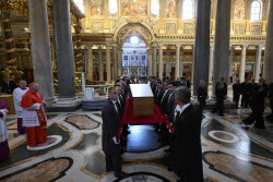 Burial of Pope Francis At Santa Maria Maggiore Basilica - Rome