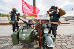 Ретроралли "Победа" в Москве