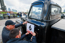 Ретроралли "Победа" в Москве