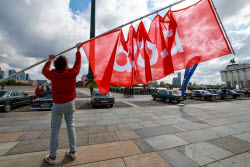 Ретроралли "Победа" в Москве