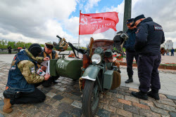 Ретроралли "Победа" в Москве