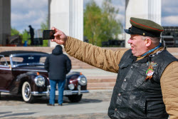 Ретроралли "Победа" в Москве