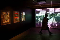 Press preview of exhibition of artworks by Alexandra Bychkova and Sergei Koltsov