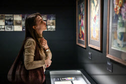 Press preview of exhibition of artworks by Alexandra Bychkova and Sergei Koltsov