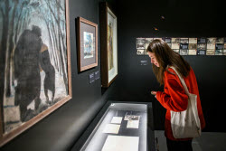 Press preview of exhibition of artworks by Alexandra Bychkova and Sergei Koltsov