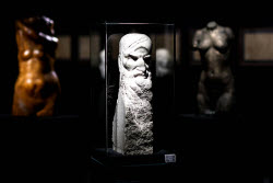 Press preview of exhibition of artworks by Alexandra Bychkova and Sergei Koltsov