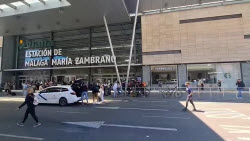 The blackout leaves Málaga without trains