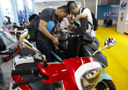 Periklindo Electric Vehicle Show in Jakarta