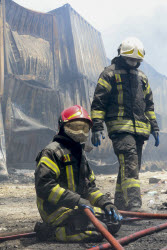 Explosion At Rajaie Port In Bandar Abbas - Iran