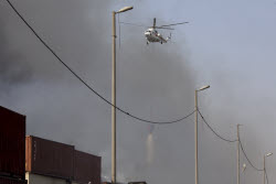 Explosion At Rajaie Port In Bandar Abbas - Iran