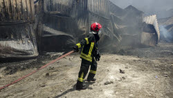 Explosion At Rajaie Port In Bandar Abbas - Iran