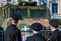 Выставка трофейной техники во Владивостоке
