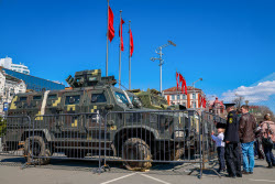 Выставка трофейной техники во Владивостоке